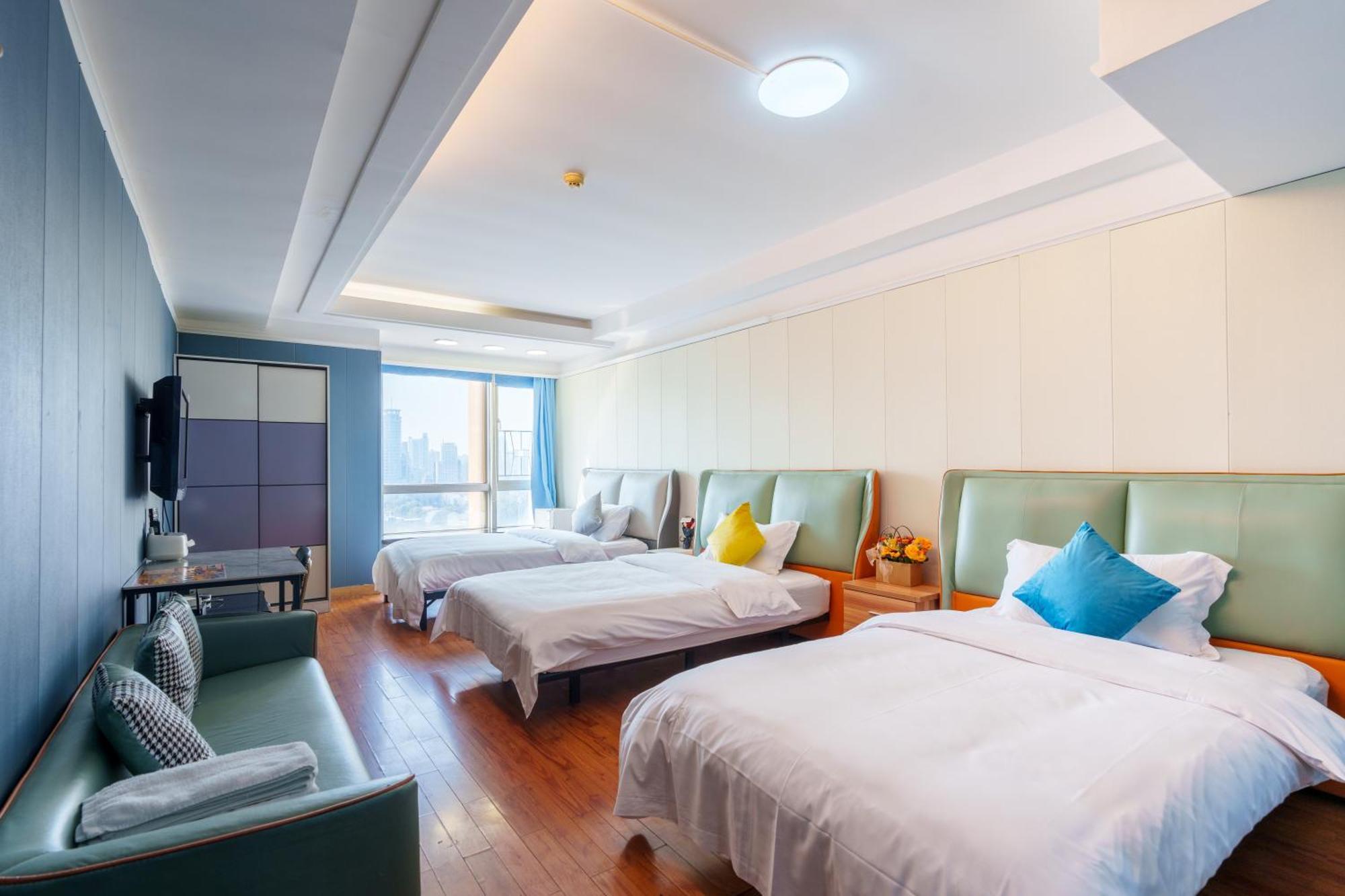 Sunny International Apartment From Beijing Road Гуанджоу Екстериор снимка