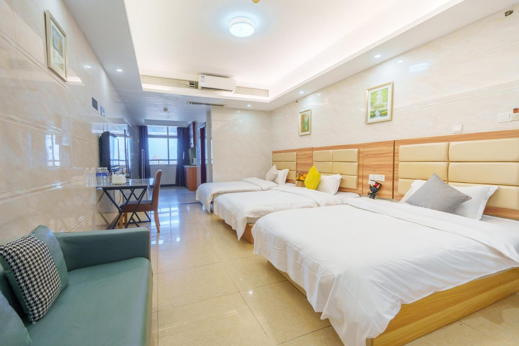 Sunny International Apartment From Beijing Road Гуанджоу Екстериор снимка