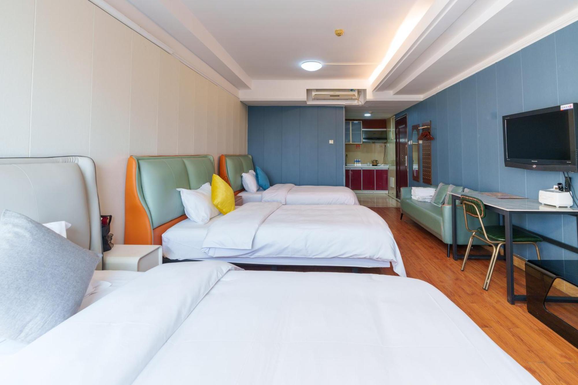 Sunny International Apartment From Beijing Road Гуанджоу Екстериор снимка