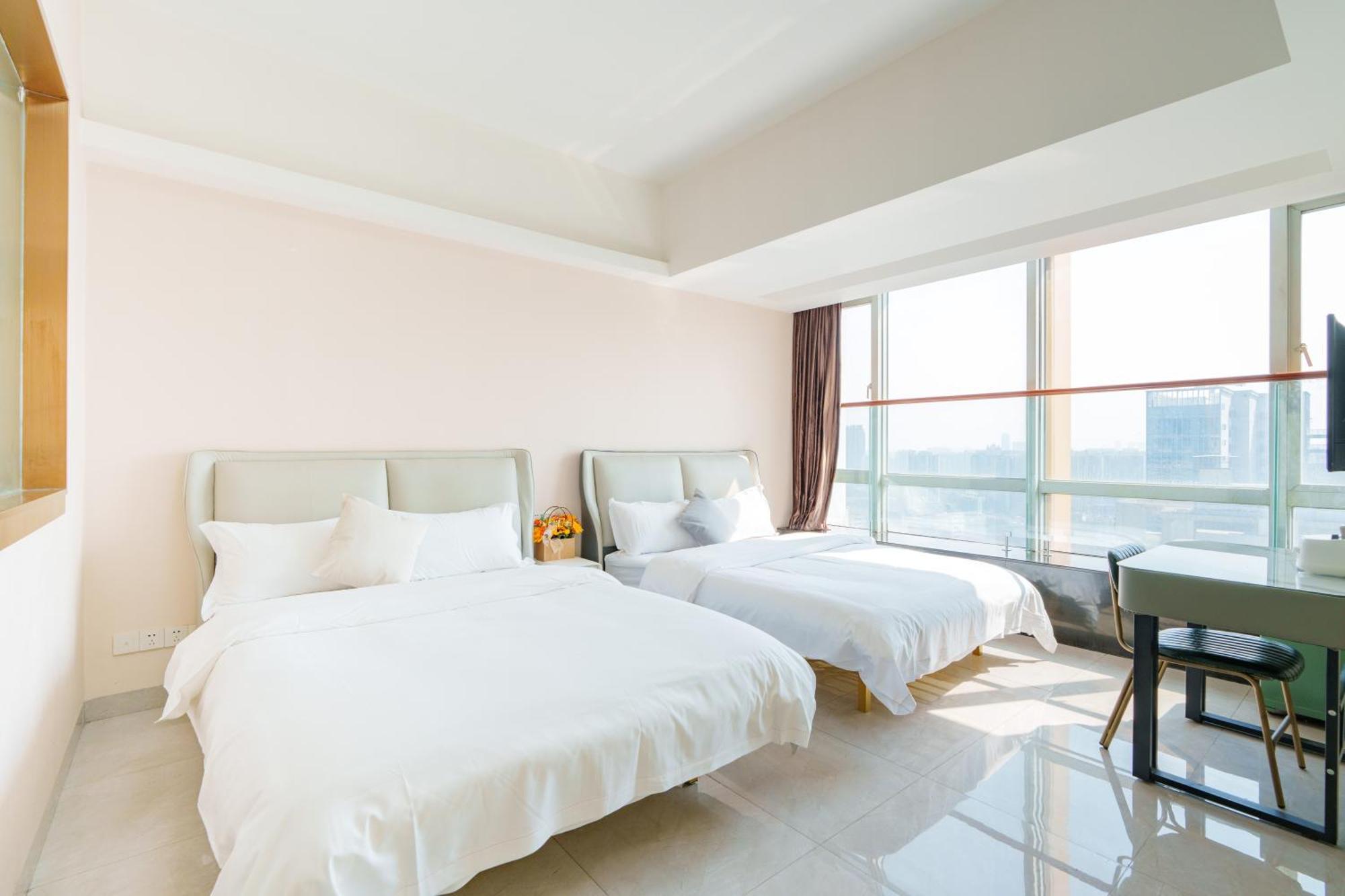 Sunny International Apartment From Beijing Road Гуанджоу Екстериор снимка